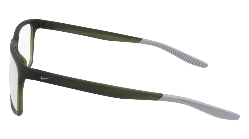Unisex Nike NIKE 7116 034 Montature da vista Plastica Grigio opaco Squadrata Fotocromatiche miniatura 3