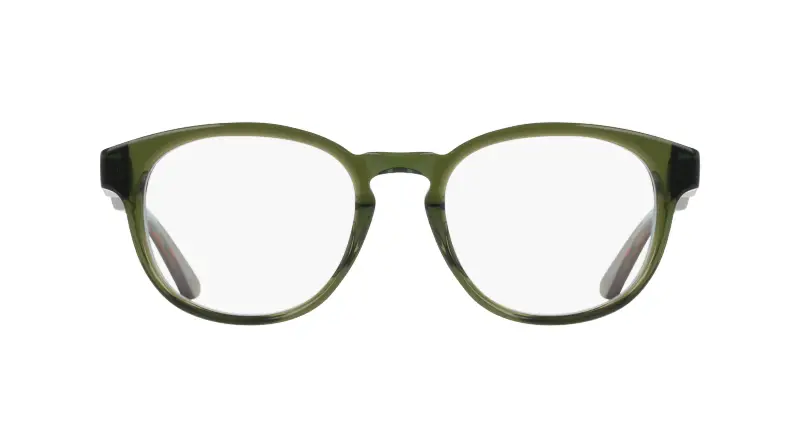 Unisex Nike NIKE 7182 317 Montature da vista Acetato Verde Rotonda Normale miniatura 2