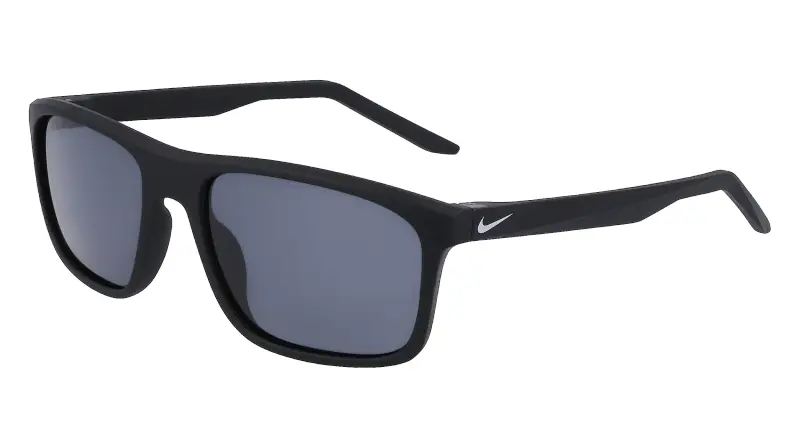 Unisex Nike NIKE FIRE L P N IU4690X 011 Occhiali da sole Bio-iniettato Nero Fumo Squadrata Polarizzata