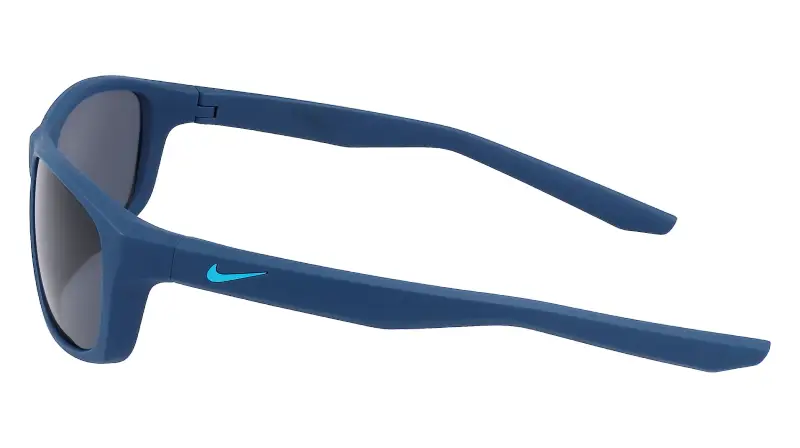 Unisex Nike NIKE LYNK N IU8025X 409 Occhiali da sole Bio-iniettato Blu Grigio Squadrata Normale miniatura 3