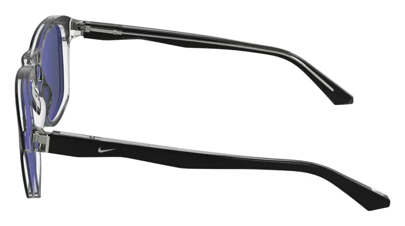 Unisex Nike NIKE PRIMA ARC IQ7187X 010 Occhiali da sole Acetato Nero Squadrata Normale miniatura 3