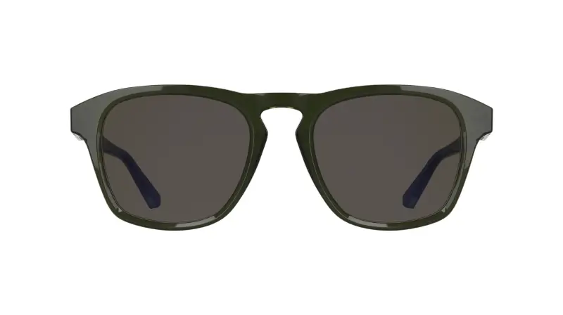 Unisex Nike NIKE PRIMA ARC IQ7187X 333 Occhiali da sole Acetato Verde Marrone Squadrata Normale miniatura 2