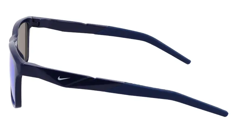 Unisex Nike NIKE RADEON 1 M N IU8093X 410 Occhiali da sole Bio-iniettato Blu Grigio Squadrata Normale miniatura 3