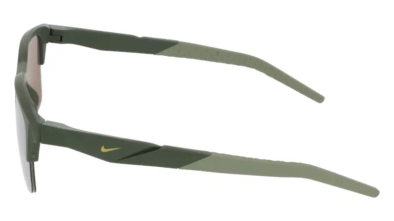 Unisex Nike NIKE RADEON WARE IR4369X 325 Occhiali da sole Bio-iniettato Verde Marrone Squadrata Normale miniatura 3