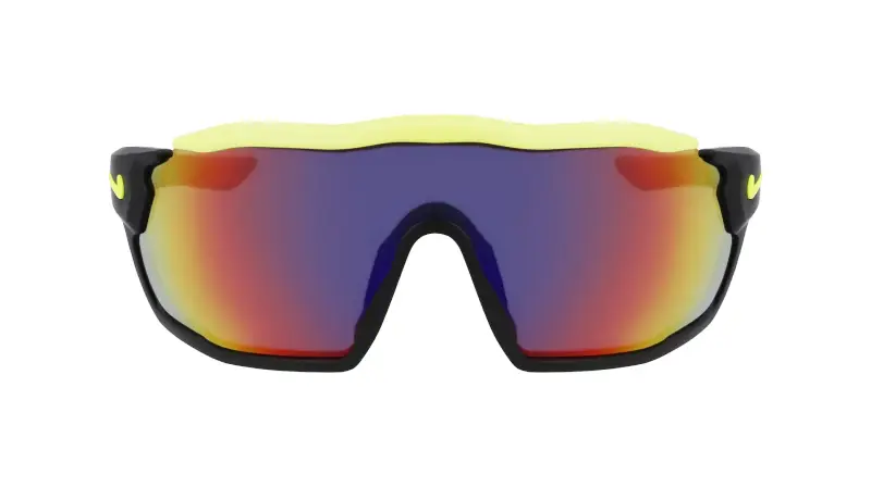 Unisex Nike NIKE SHOW X RUSH E N IU4697X 10 Occhiali da sole Bio-iniettato Nero Grigio Maschera Normale miniatura 2