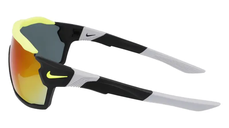 Unisex Nike NIKE SHOW X RUSH E N IU4697X 10 Occhiali da sole Bio-iniettato Nero Grigio Maschera Normale miniatura 3