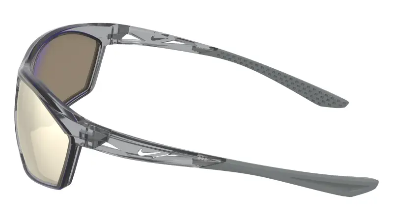 Unisex Nike NIKE WINDTRACK HEAT E IQ7271X 925 Occhiali da sole Bio-iniettato Grigio Squadrata Normale miniatura 3