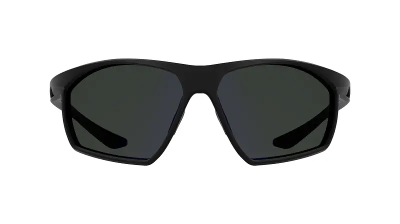 Unisex Nike NIKE WINDTRACK HEAT IQ7245X 011 Occhiali da sole Bio-iniettato Nero Grigio Squadrata Normale miniatura 2