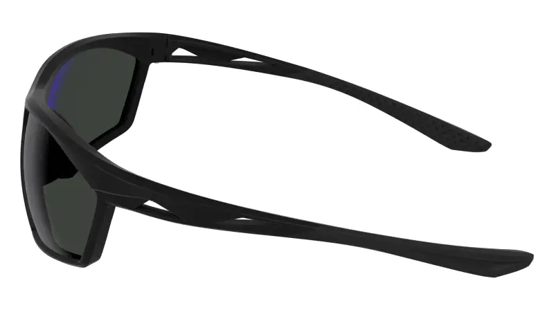 Unisex Nike NIKE WINDTRACK HEAT IQ7245X 011 Occhiali da sole Bio-iniettato Nero Grigio Squadrata Normale miniatura 3