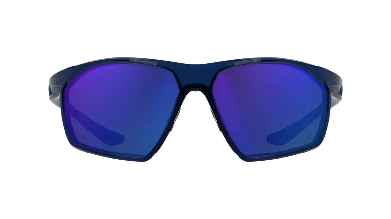 Unisex Nike NIKE WINDTRACK HEAT IQ7245X 410 Occhiali da sole Bio-iniettato Blu Squadrata Normale miniatura 2