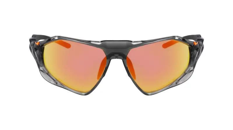 Unisex Nike NIKE ZEUS RISE E N IU8050X 084 Occhiali da sole Bio-iniettato Grigio Squadrata Normale miniatura 2