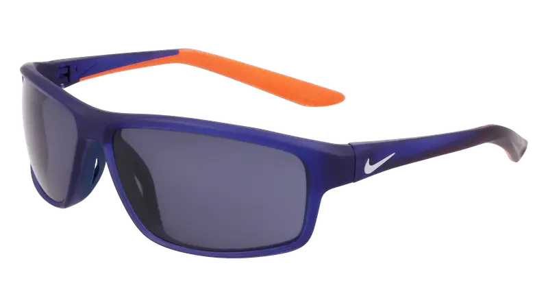 Nike Unisex NIKE RABID 22 DV2371 492 Occhiali da sole Bio-iniettato Blu Blu Squadrata Normale