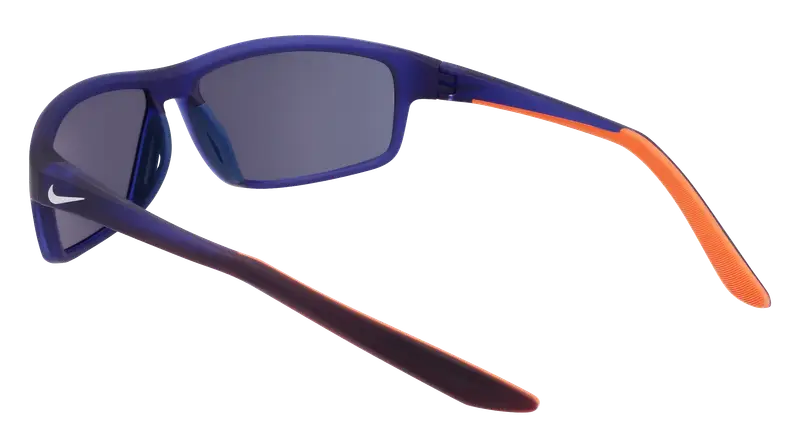 Nike Unisex NIKE RABID 22 DV2371 492 Occhiali da sole Bio-iniettato Blu Blu Squadrata Normale miniatura 3