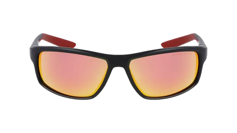 Nike Unisex NIKE RABID 22 M DV2153 010 Occhiali da sole Bio-iniettato Nero Rosso Squadrata Normale Specchiato miniatura 2