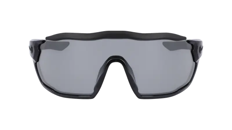 Nike Unisex NIKE SHOW X RUSH DZ7368 060 Occhiali da sole Bio-iniettato Grigio Argento Maschera Normale Fotocromatiche miniatura 2