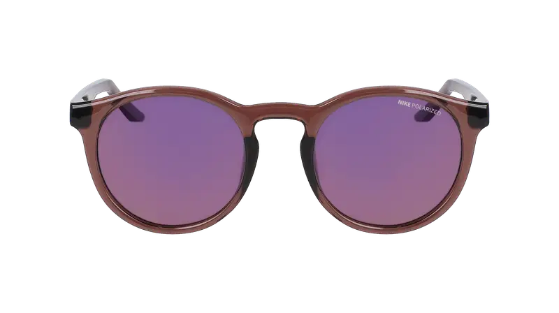 Nike Unisex NIKE SWERVE P FD1850 291 Occhiali da sole Plastica Prugna Rosa Rotonda Polarizzata Polarizzata miniatura 2