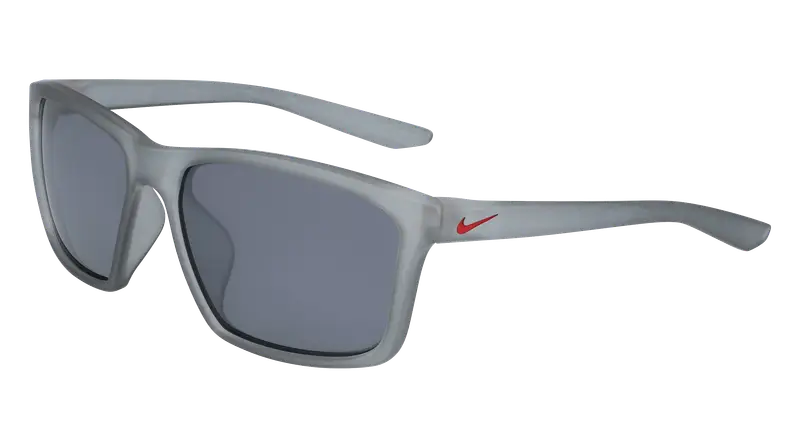 Nike Unisex NIKE VALIANT FJ1996 12 Occhiali da sole Plastica Grigio opaco Argento Squadrata Normale