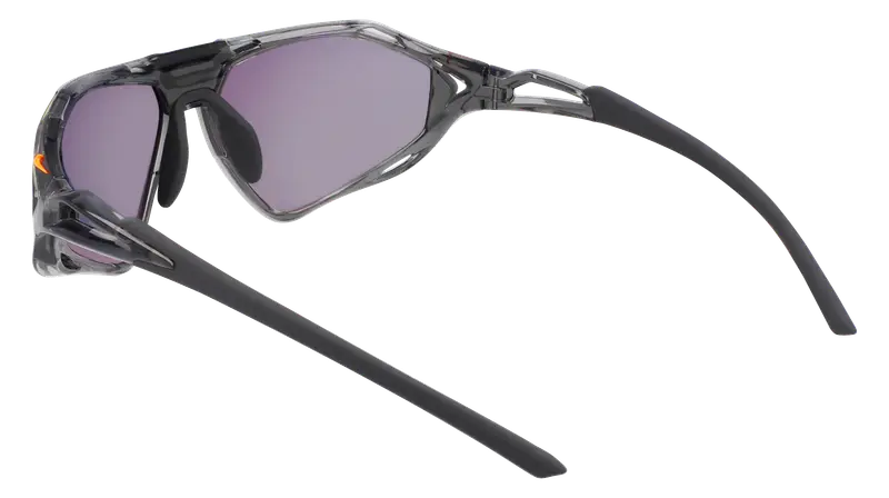 Nike Unisex NIKE ZEUS RISE E IF1113X 084 Occhiali da sole Bio-iniettato Grigio Road Squadrata Normale Specchiato miniatura 3