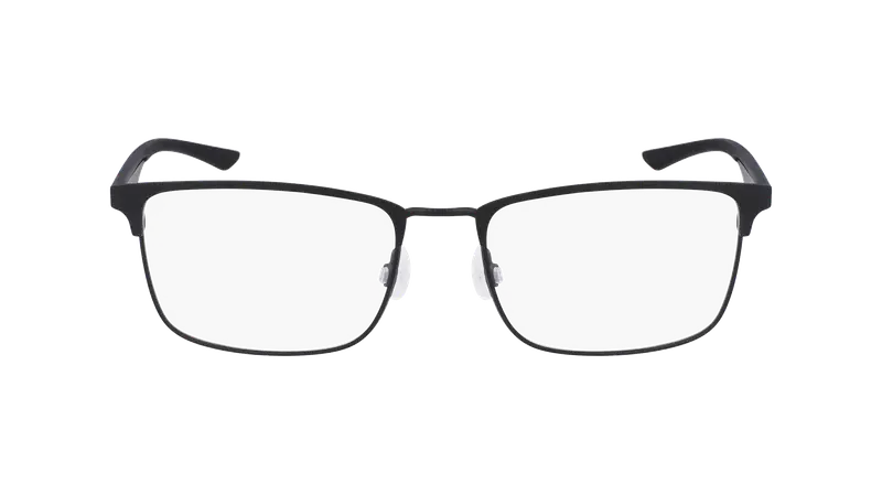 Nike Uomo NIKE 4314 001 Montature da vista Metallo Satinato nero Squadrata Fotocromatiche miniatura 2