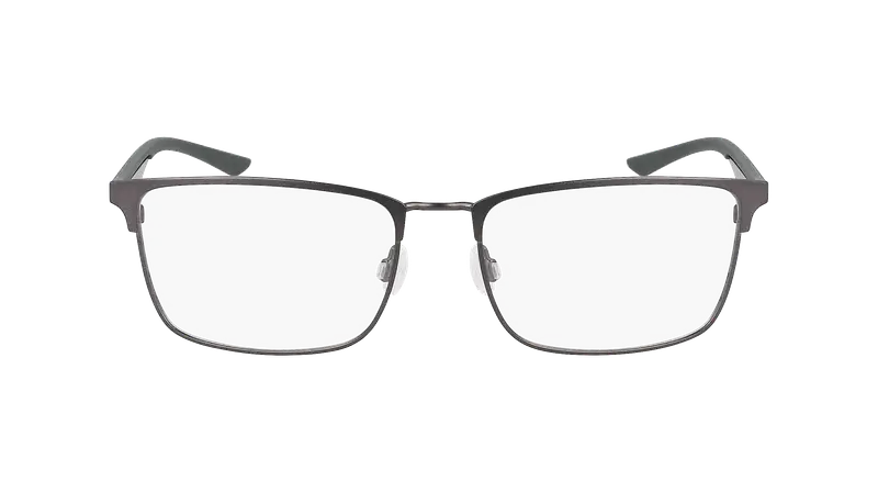 Nike Uomo NIKE 4314 73 Montature da vista Metallo Satinato grigio Squadrata Fotocromatiche miniatura 2