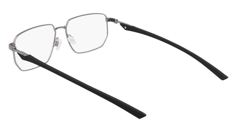 Nike Uomo NIKE 4317 070 Montature da vista Metallo Canna di fucile Squadrata Normale miniatura 3