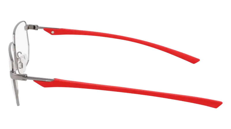 Nike Uomo NIKE 4317 076 Montature da vista Metallo Canna di fucile Squadrata Normale miniatura 2