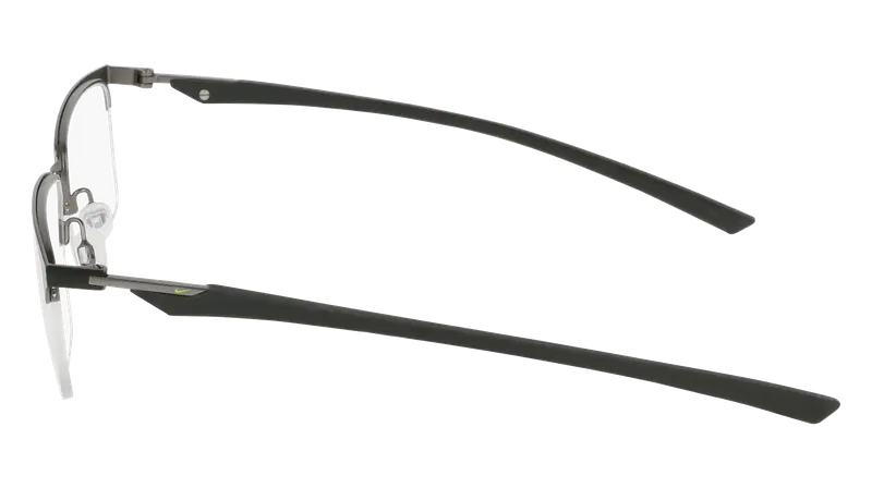 Nike Uomo NIKE 4318 302 Montature da vista Metallo Squadrata Normale miniatura 2