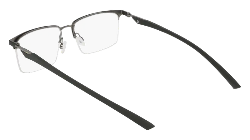 Nike Uomo NIKE 4318 302 Montature da vista Metallo Squadrata Normale miniatura 3