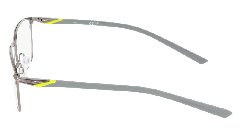 Nike Uomo NIKE 6066 070 Montature da vista Titanio Canna di fucile Squadrata Normale miniatura 2