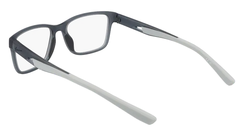 Nike Uomo NIKE 7014 034 Montature da vista Bio-iniettato Grigio Squadrata Normale miniatura 3