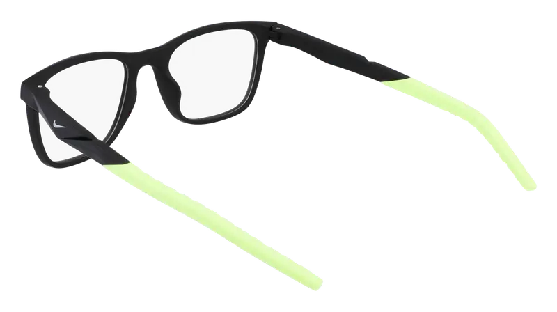 Nike Uomo NIKE 7056 003 Montature da vista Bio-iniettato Nero Squadrata Normale Fotocromatiche miniatura 2