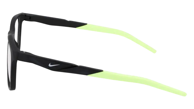 Nike Uomo NIKE 7056 003 Montature da vista Bio-iniettato Nero Squadrata Normale Fotocromatiche miniatura 3