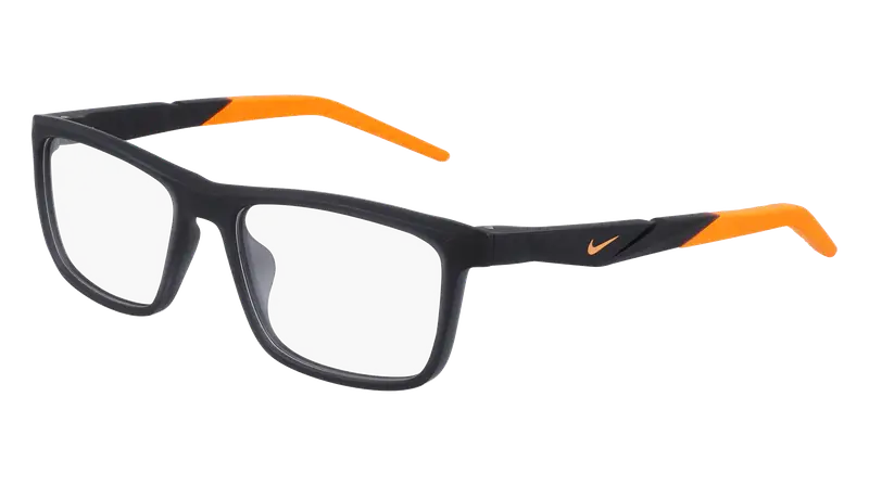 Nike Uomo NIKE 7057 033 Montature da vista Bio-iniettato Grigio  Squadrata Normale Fotocromatiche
