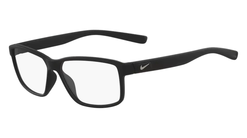 Nike Uomo NIKE 7092 011 Montature da vista Iniettato Nero Squadrata Normale Fotocromatiche