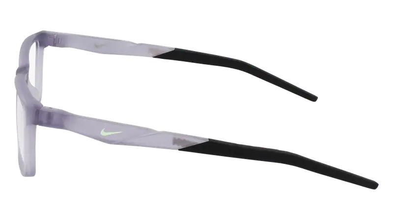 Nike Uomo NIKE 7092 011 Montature da vista Iniettato Nero Squadrata Normale Fotocromatiche miniatura 2