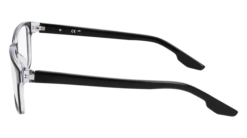 Nike Uomo NIKE 7160 010 Montature da vista Recycled PET Nero Squadrata Normale Fotocromatiche miniatura 3