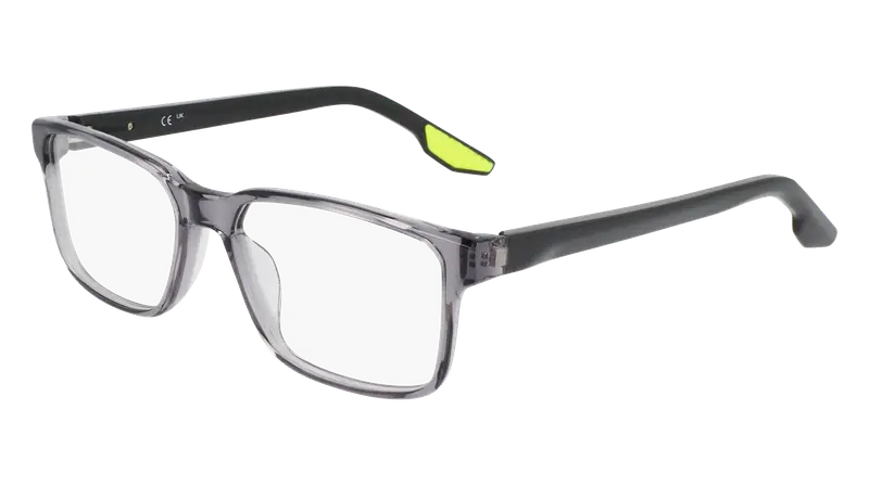 Nike Uomo NIKE 7160 027 Montature da vista Recycled PET Grigio  Squadrata Normale Fotocromatiche