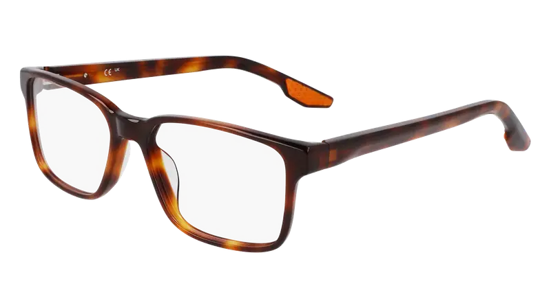 Nike Uomo NIKE 7160 240 Montature da vista Recycled PET Havana Squadrata Normale Fotocromatiche