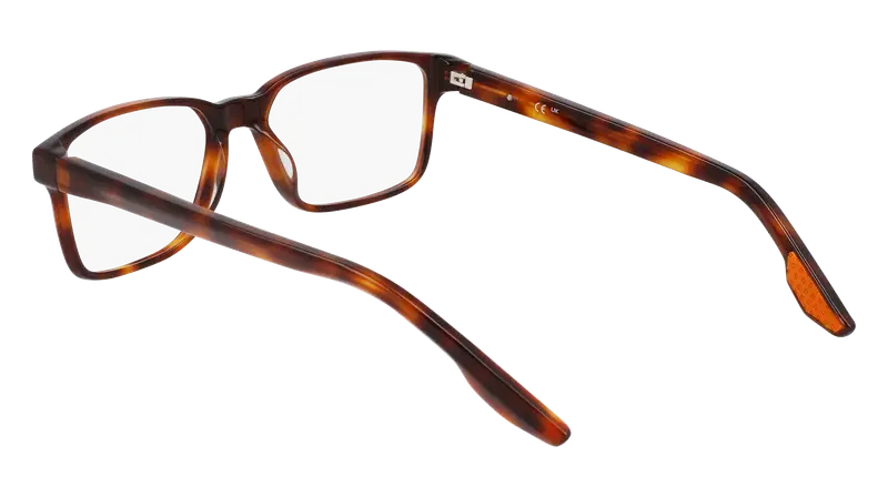 Nike Uomo NIKE 7160 240 Montature da vista Recycled PET Havana Squadrata Normale Fotocromatiche miniatura 2