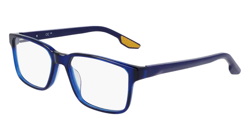 Nike Uomo NIKE 7160 410 Montature da vista Recycled PET Blu  Squadrata Normale Fotocromatiche