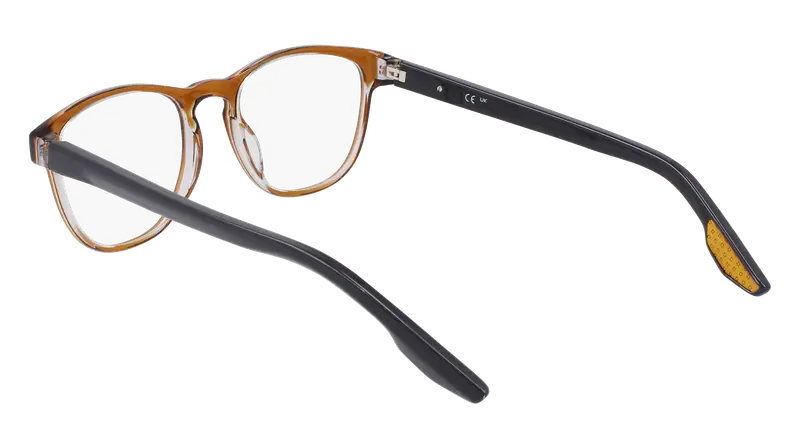 Nike Uomo NIKE 7162 217 Montature da vista Recycled PET Trasparente Rotonda Normale miniatura 2