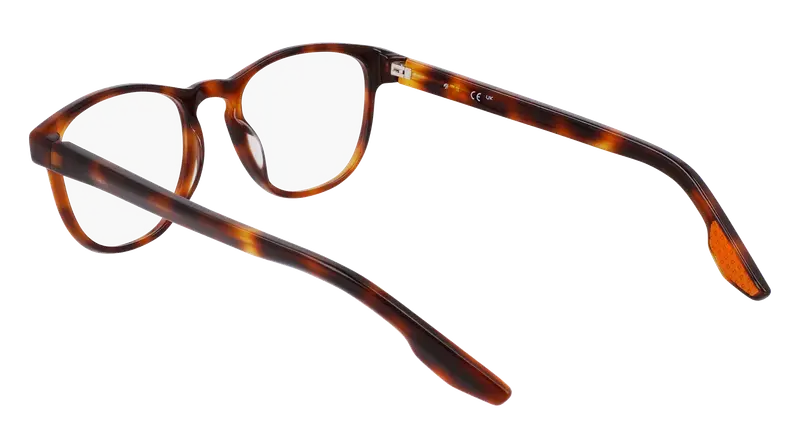 Nike Uomo NIKE 7162 240 Montature da vista Recycled PET Havana Rotonda Normale miniatura 2