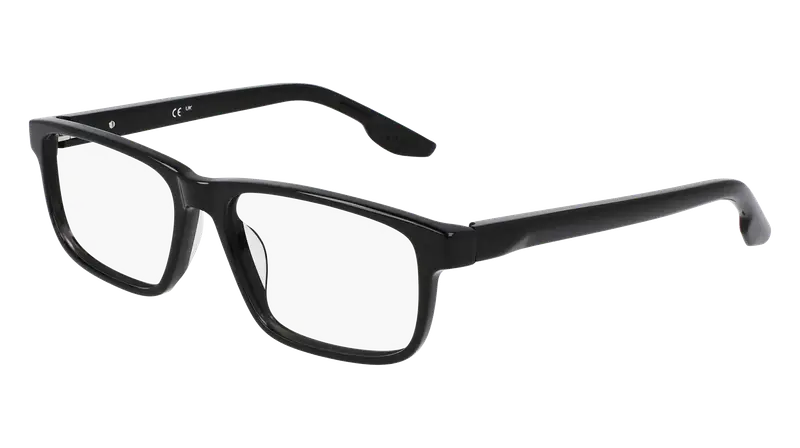 Nike Uomo NIKE 7170 001 Montature da vista Acetato Nero Squadrata Normale Normale