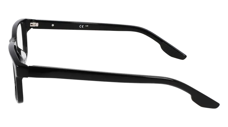 Nike Uomo NIKE 7170 001 Montature da vista Acetato Nero Squadrata Normale Normale miniatura 3