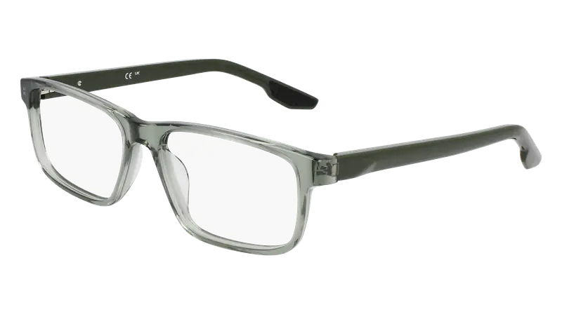 Nike Uomo NIKE 7170 311 Montature da vista Acetato Verde Squadrata Normale Normale