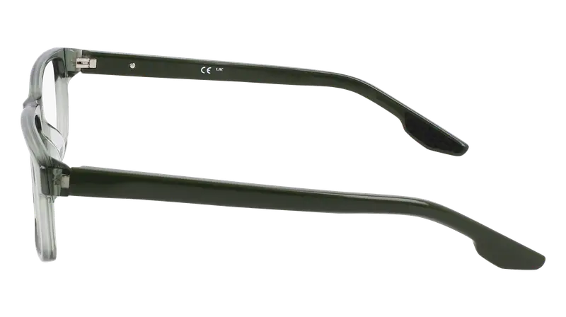 Nike Uomo NIKE 7170 311 Montature da vista Acetato Verde Squadrata Normale Normale miniatura 3