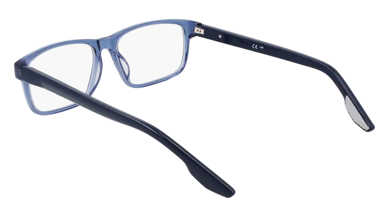 Nike Uomo NIKE 7170 425 Montature da vista Acetato Blu Squadrata Normale Normale miniatura 2