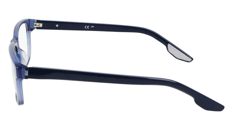 Nike Uomo NIKE 7170 425 Montature da vista Acetato Blu Squadrata Normale Normale miniatura 3