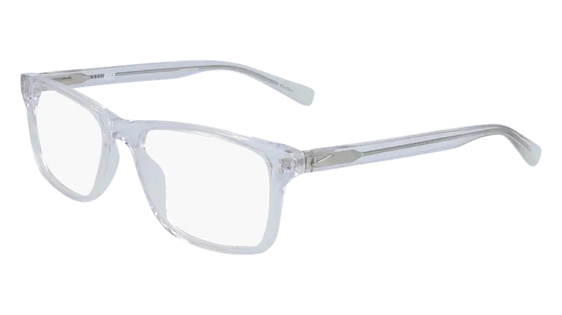 Nike Uomo NIKE 7246 900 Montature da vista Acetato Trasparente  Squadrata Normale Fotocromatiche