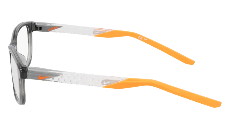 Nike Uomo NIKE 7277 034 Montature da vista Bio-iniettato Grigio Squadrata Normale miniatura 2